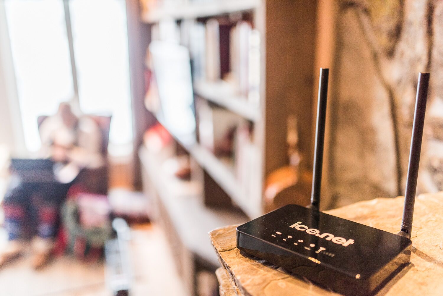 Mobilt bredbånd med 4G-ruter - ice
